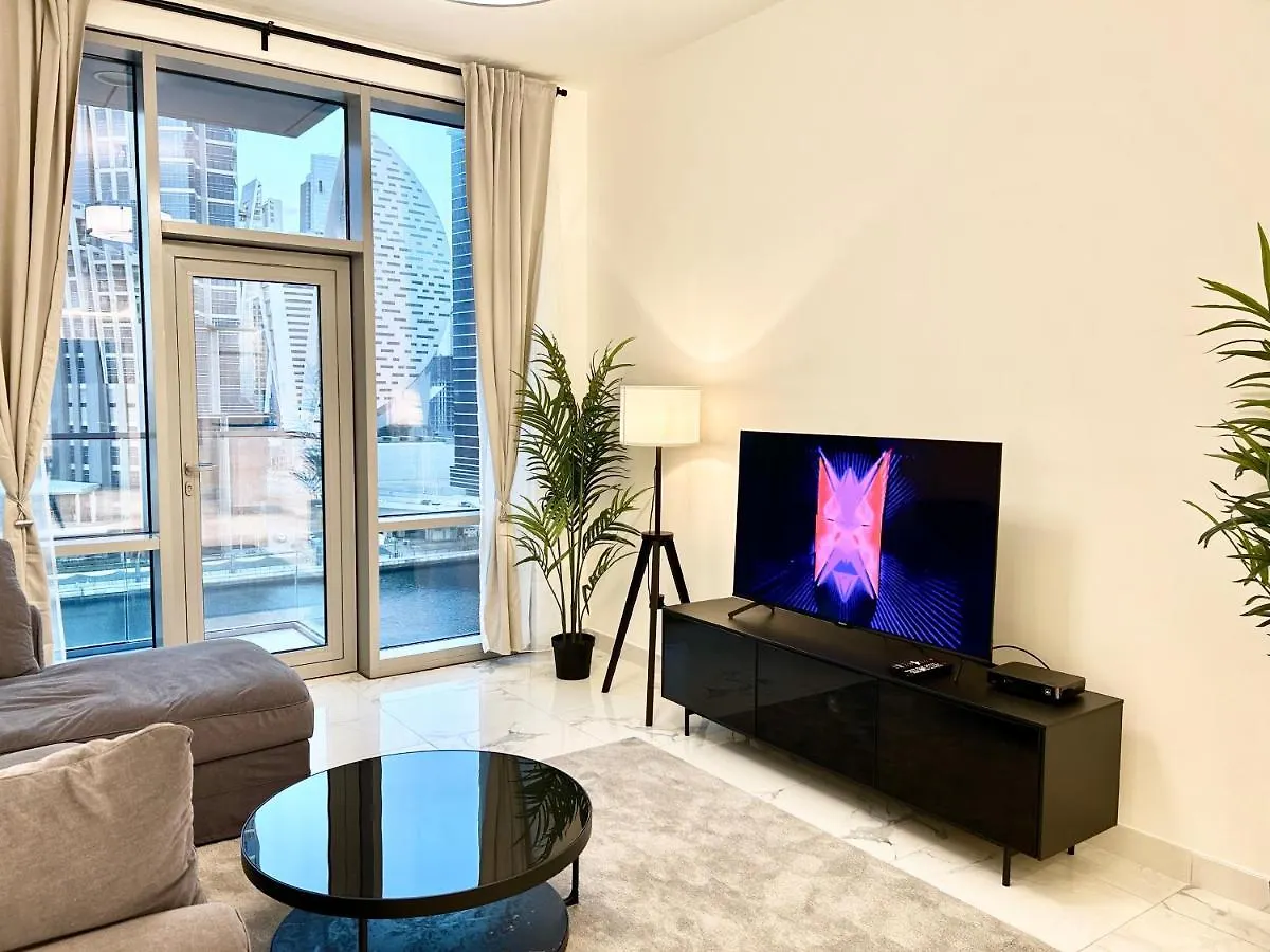 Stunning 1Bedroom With Balcony In Al Habtoor City Dubai Appartement